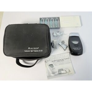 Nu Skin Galvanic Spa 2 II EX System with Head Attachments and Accessory Bag